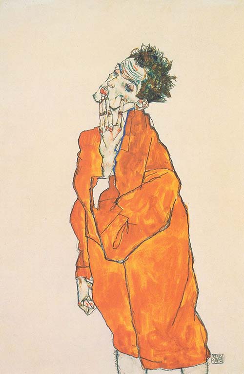 Egon Schiele, the master of explicit nudity in Austrian Expressionism